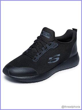 Slip Resistant Work Sneakers Memory Foam Slip On Shoes